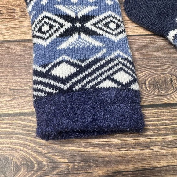 NWT Northeast Outfitters Mens Cozy Cabin Socks Crew Size Large (Navy) - Picture 3 of 9